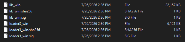Stinky update files